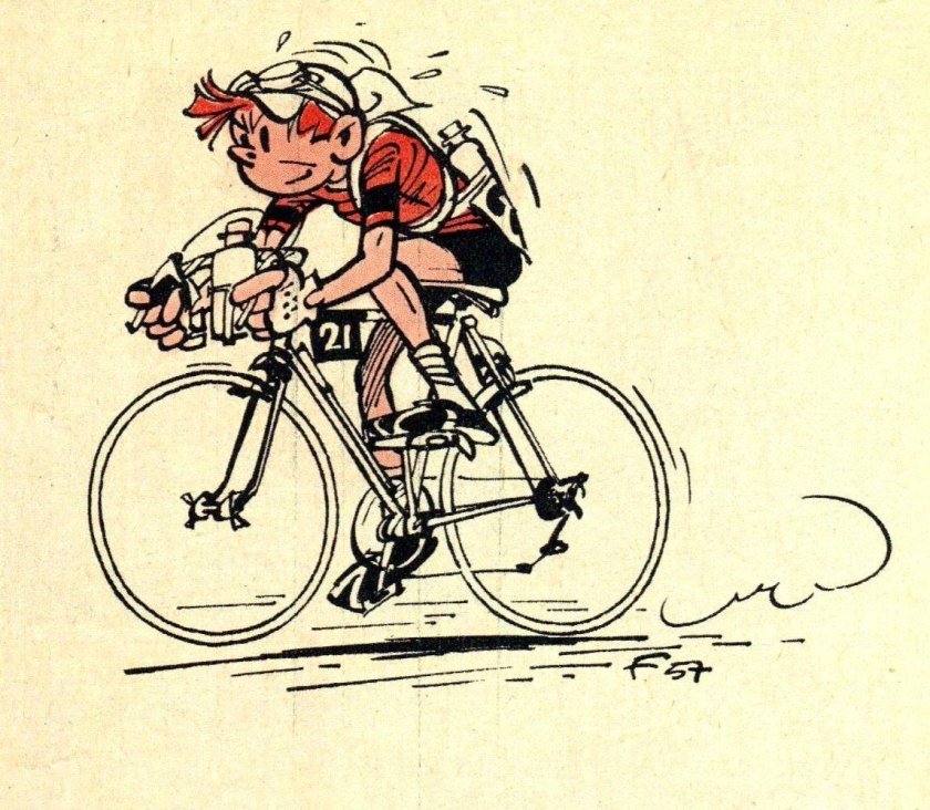 Велосипед иллюстрация