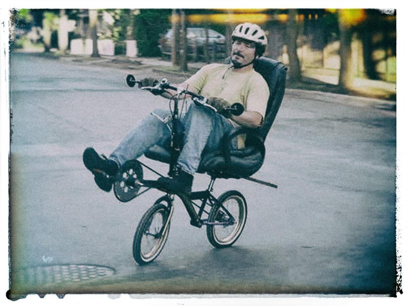 Кресло на велосипед