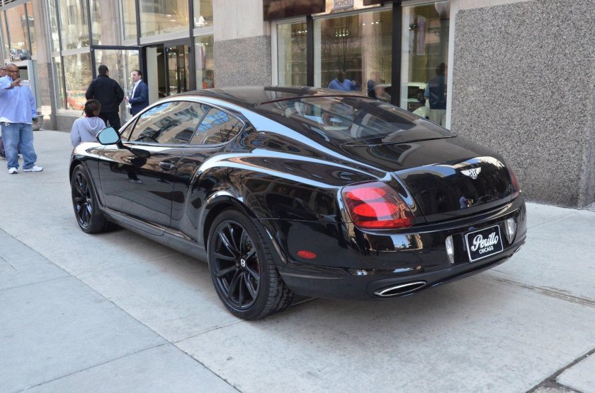 Бентли Континенталь черный