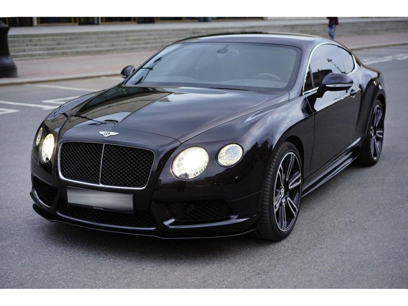 Bentley Continental gt 2014 Black
