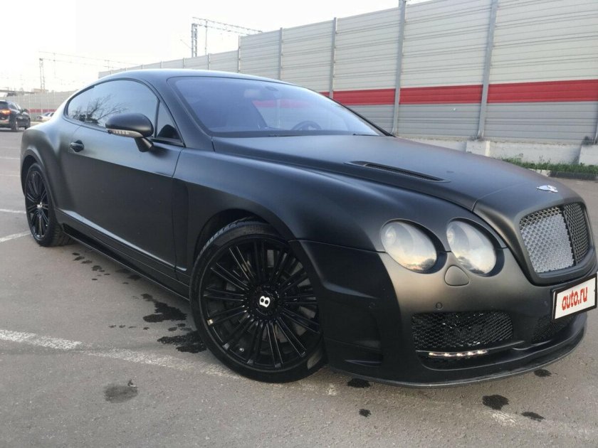 Матовая Бентли Континенталь пе