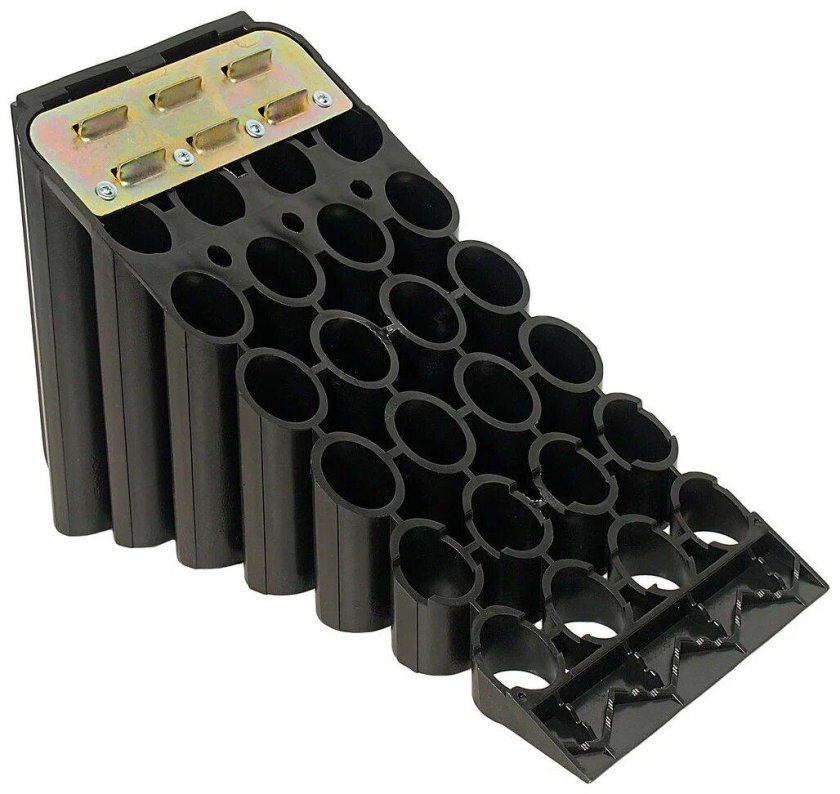 Упор противооткатный КАМАЗ (482х192х198) пластик элемент