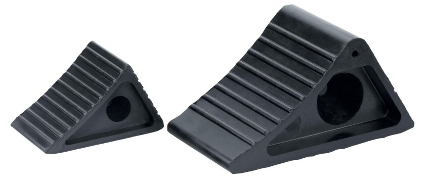 Упор противооткатный резиновый 200х120х115мм