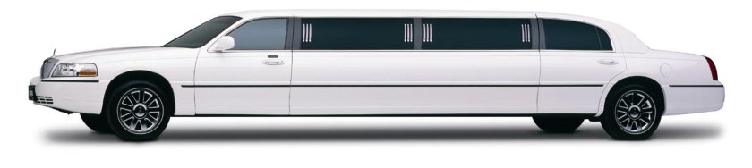 Белый лимузин Линкольн