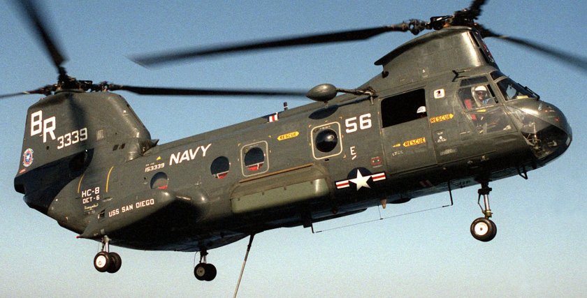 Вертолет ch-46 sea knight