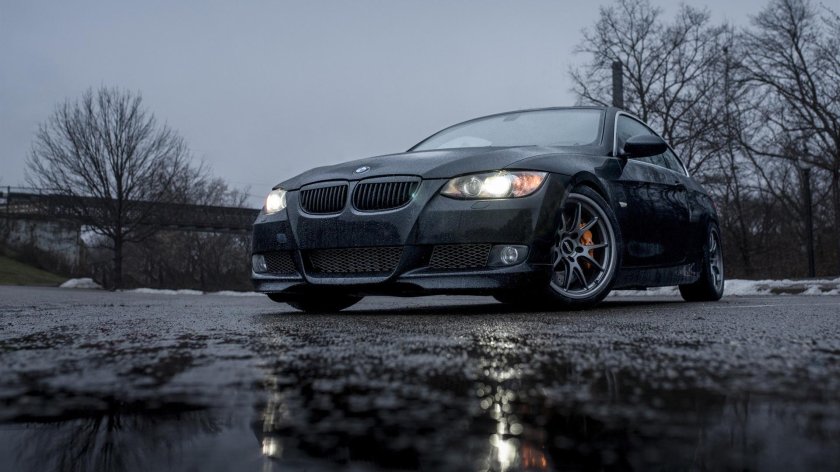 BMW e92 m 4k черная