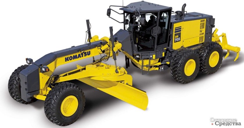 Автогрейдер комацу 825
