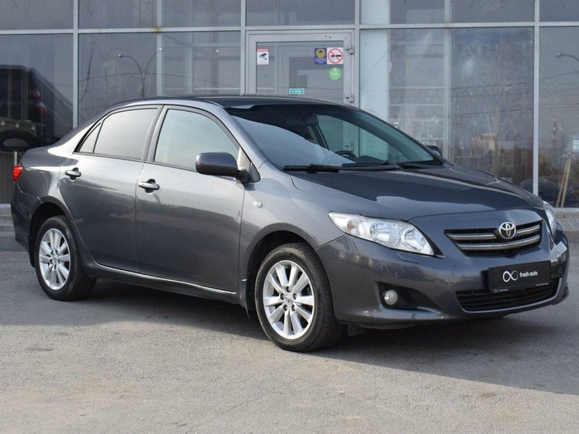 Тойота Королла 2008 серая