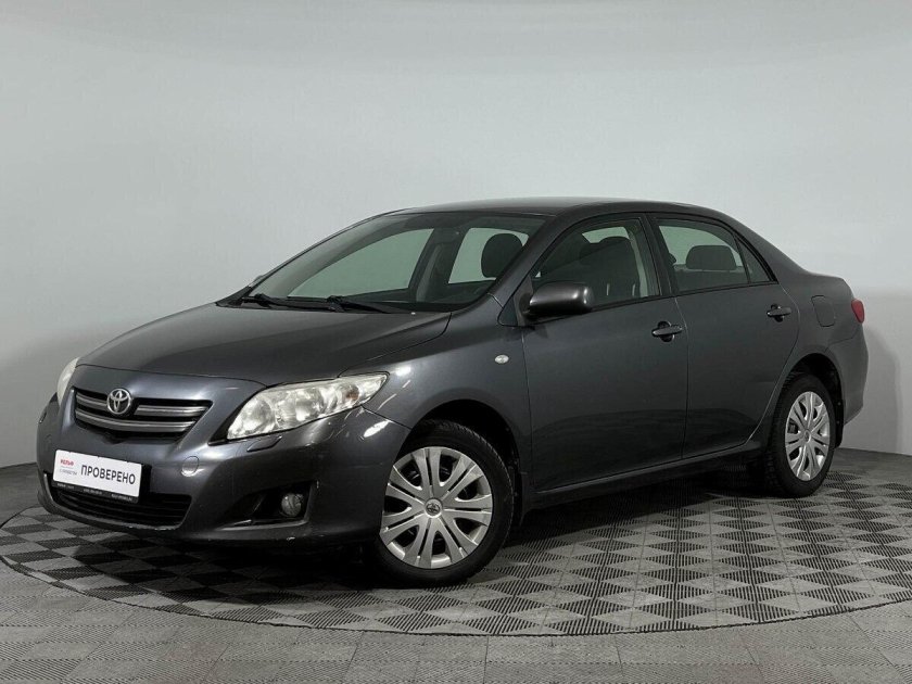 Toyota Corolla 2008 серый