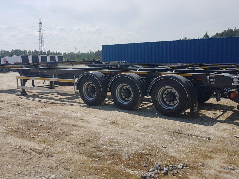 Полуприцеп контейнеровоз Тонар