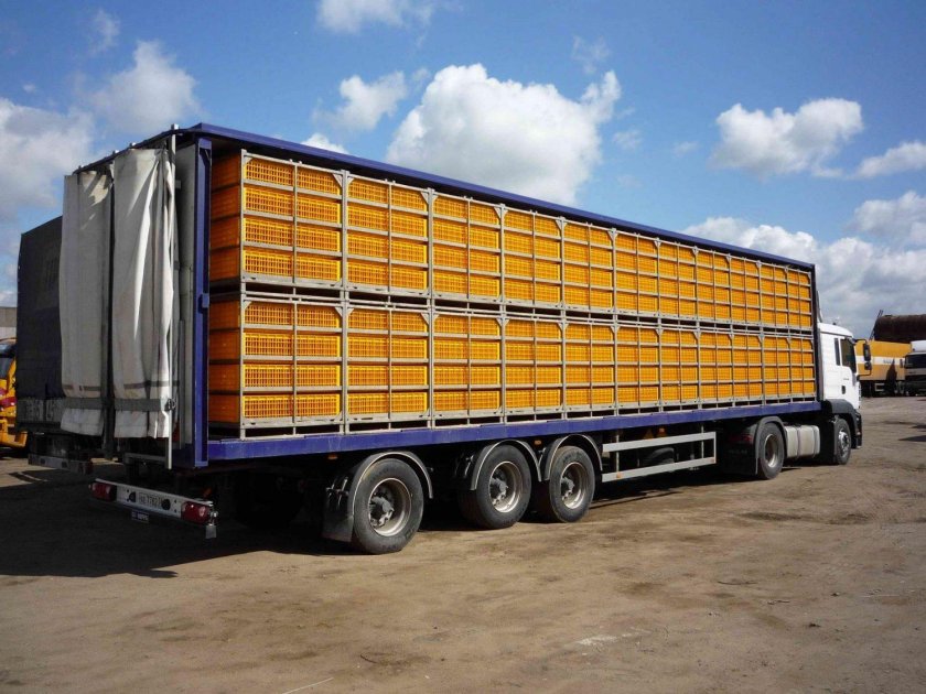 КАМАЗ Тонар птицевоз