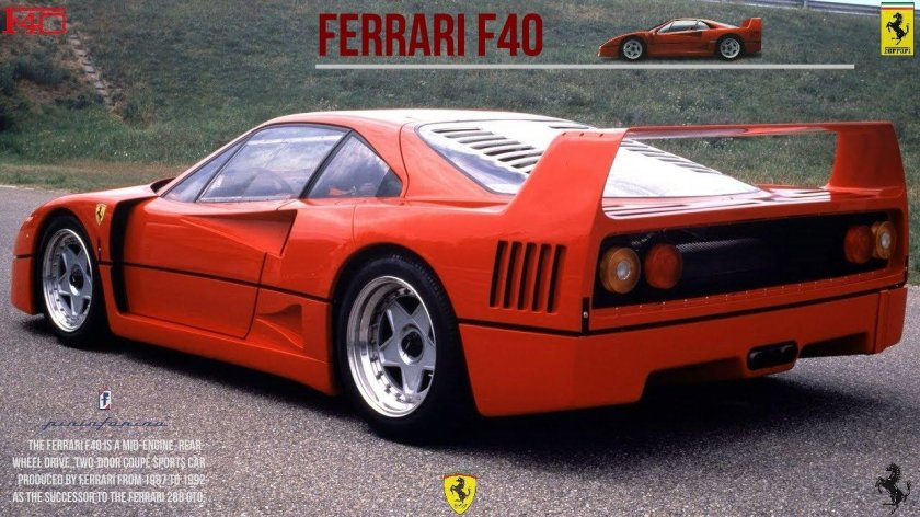 Ferrari f40 1987