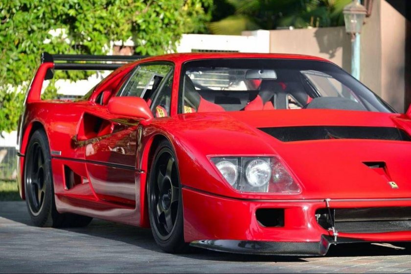 Ferrari f40 мотор