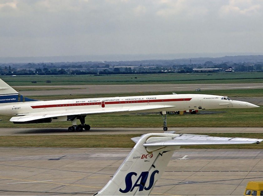 Конкорд сверхзвуковой самолёт