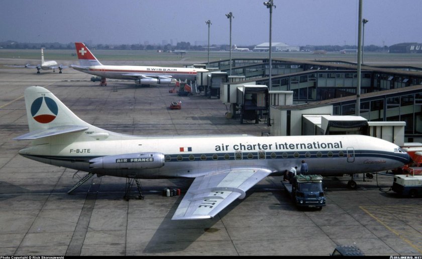 Каравелла самолет фото