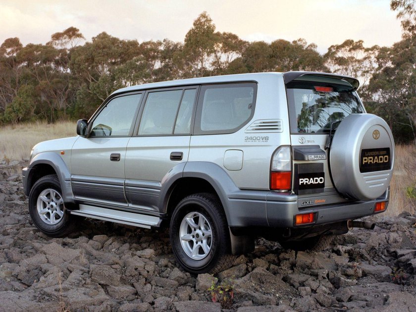 Toyota land cruiser prado 90 1996 2002