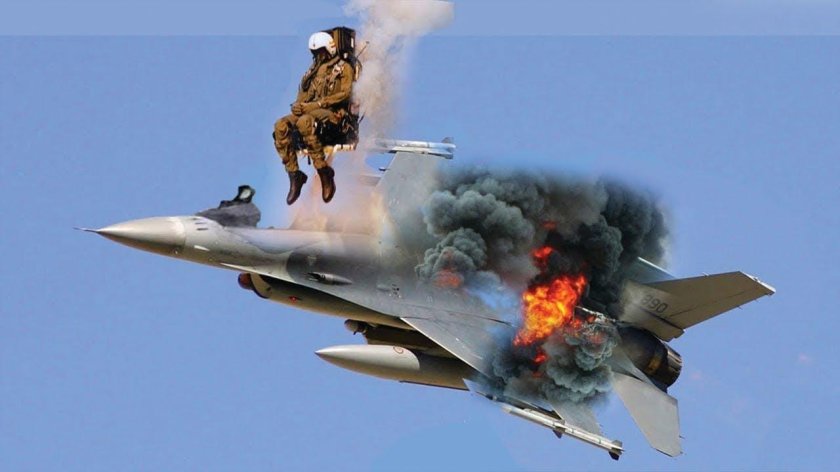 Су-27 катапультирование