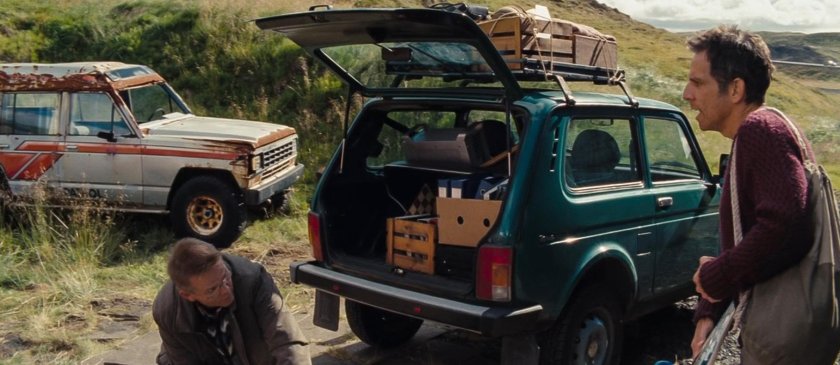 Нива в фильме Уолтера Митти