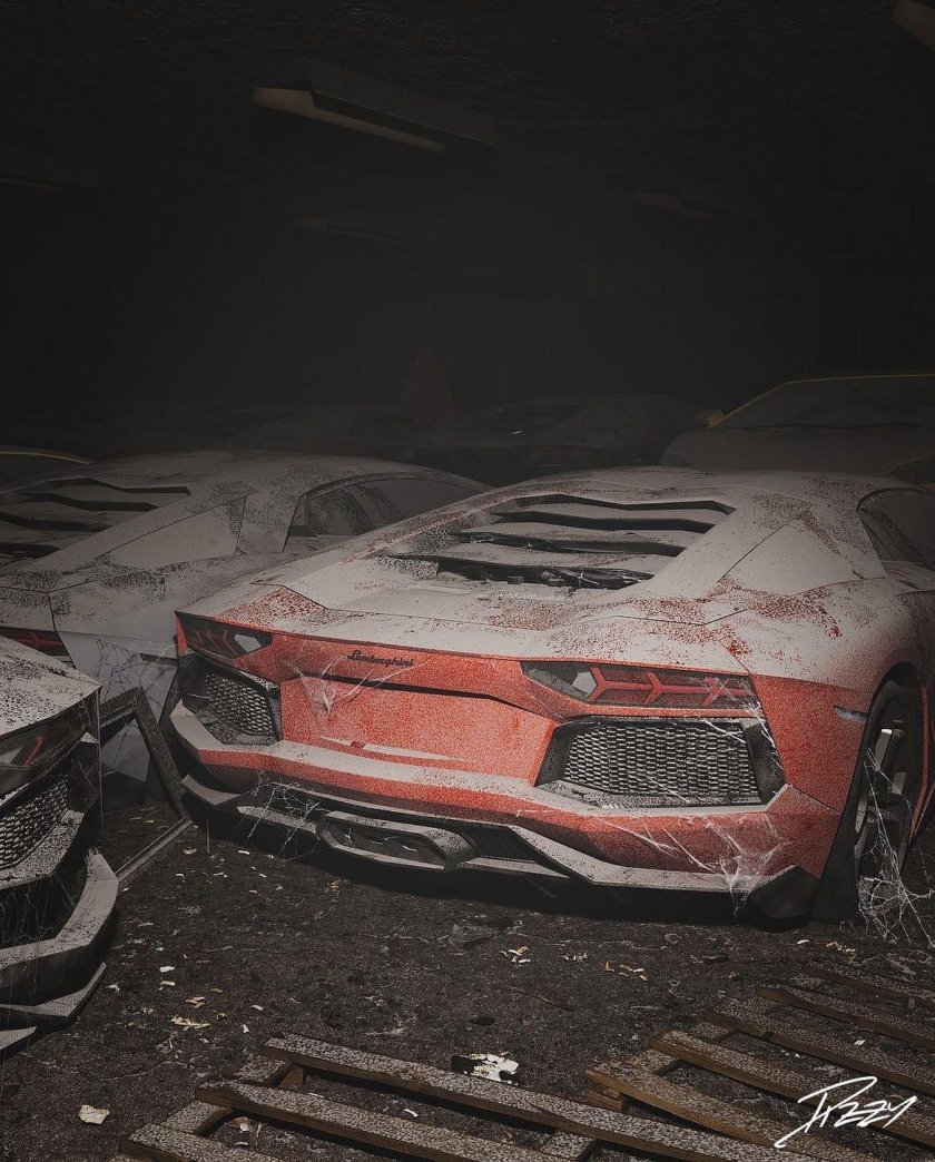 Заброшенные суперкары