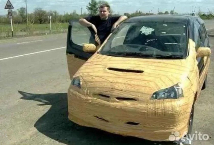 Оклейка автомобиля для перегона