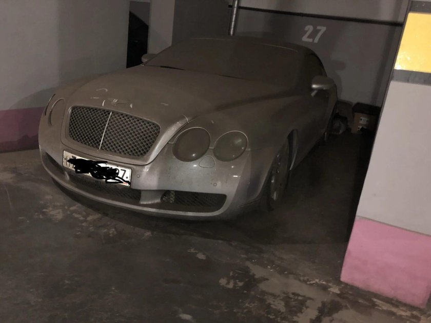 Заброшенная Бентли