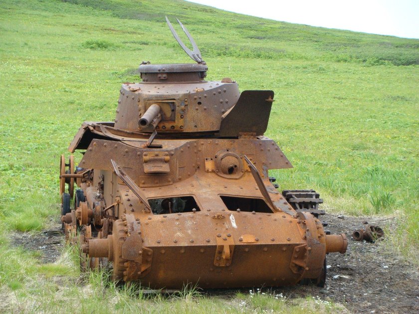 Танки на Шумшу