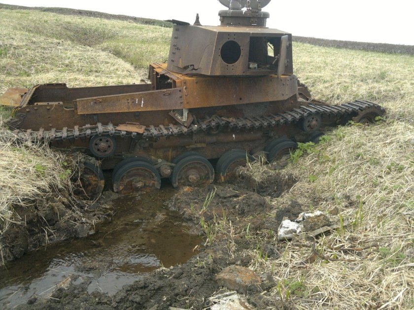 Японские танки на острове Шумшу