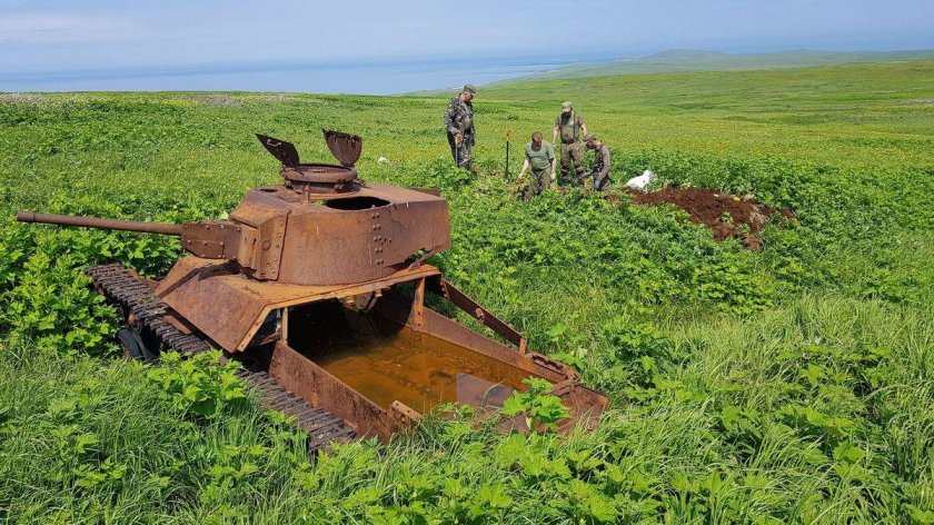 Остров Шумшу на Курилах