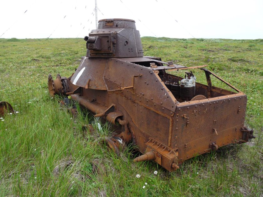 Танк ха го на Шумшу