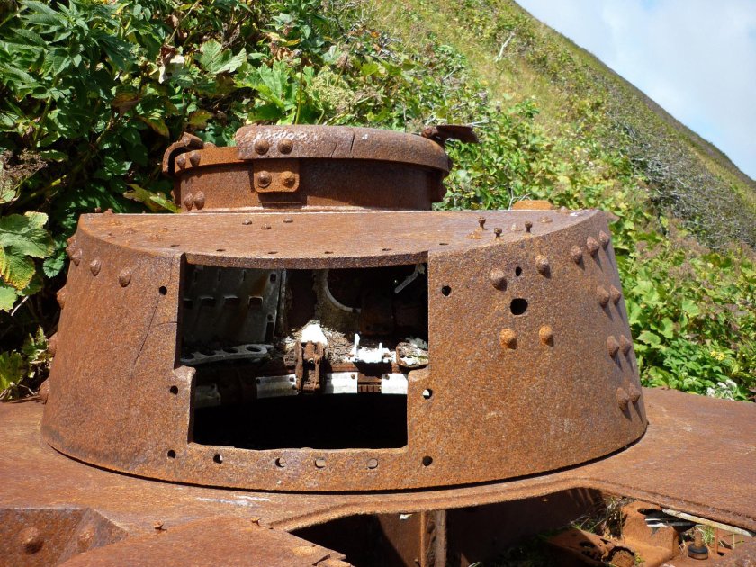 Японские танки на Шумшу