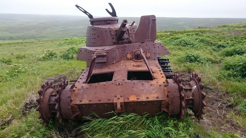 Северные Курилы остров Шумшу