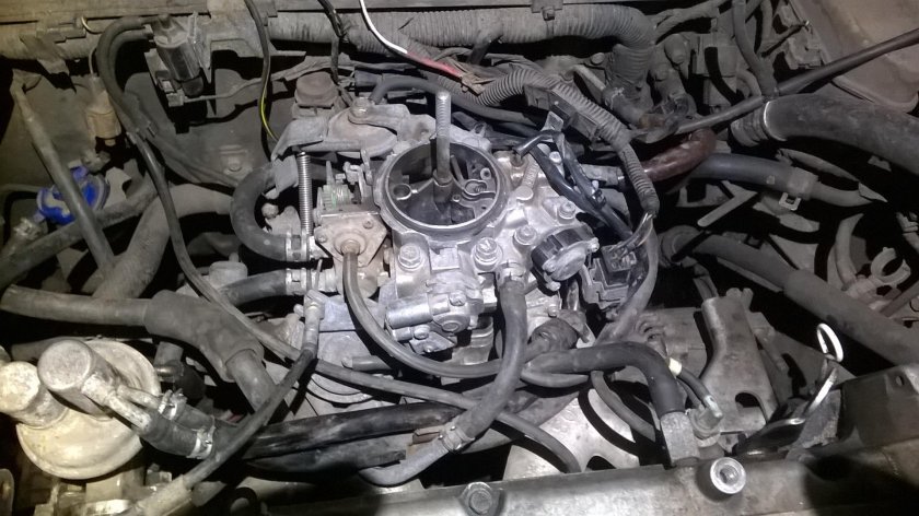 Двигатель 4g15 карбюратор