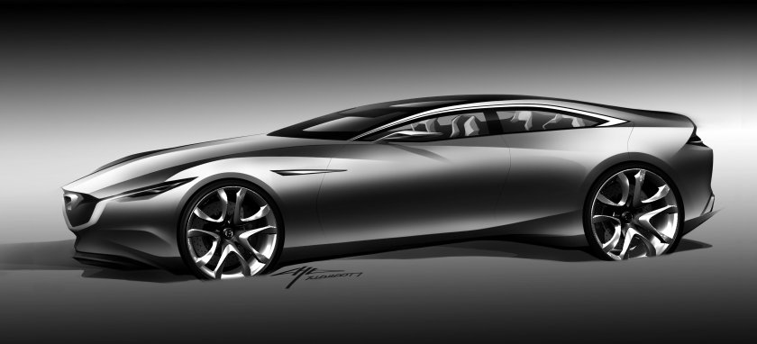 Mazda vision coupe concept