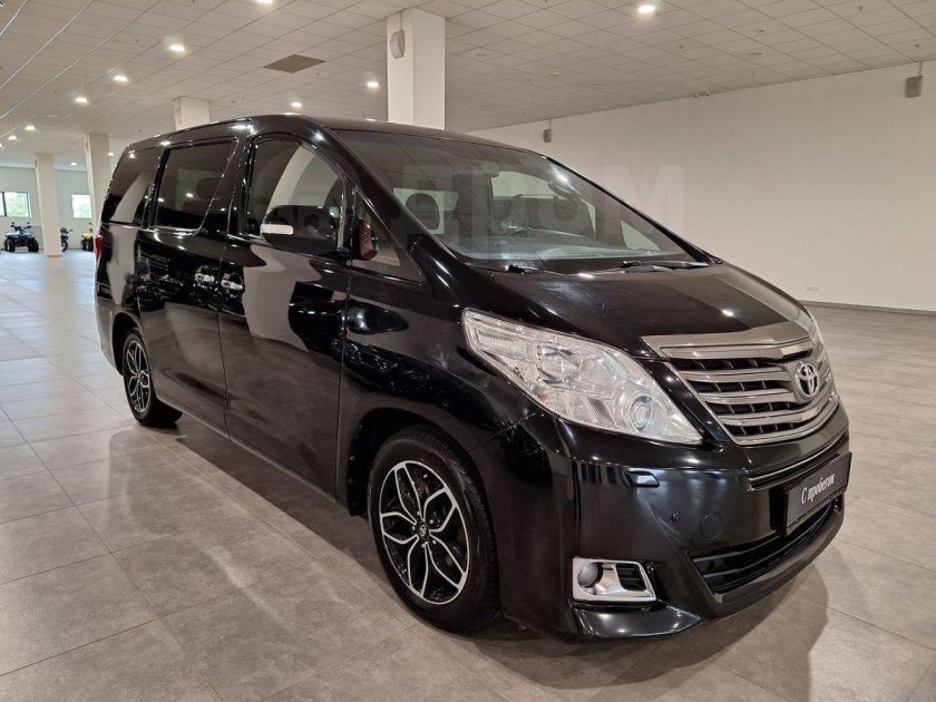 Тойота альфард 2016 черный