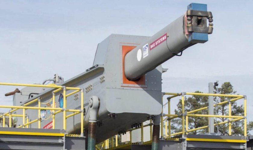 Электромагнитная рельсовая пушка