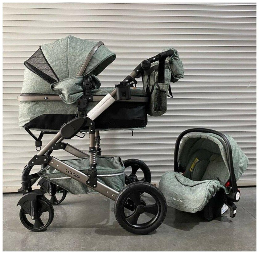 Коляска luxmom 555