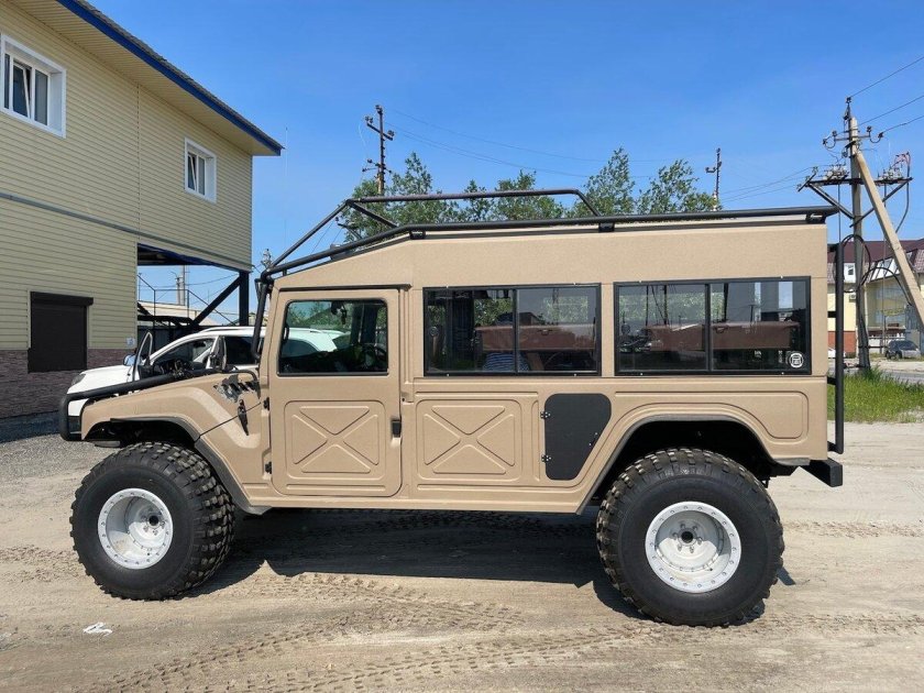 Toyota Mega Cruiser военный