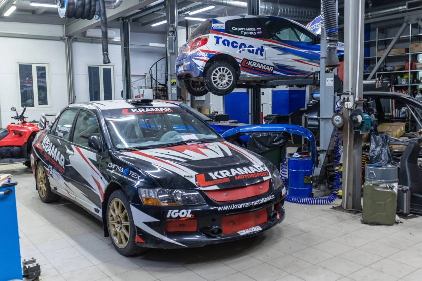 Mitsubishi lancer evolution ралли