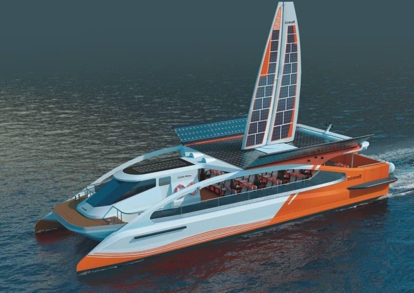 ЭКОВОЛЬТ катамаран