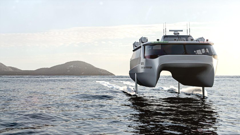 Electric Hydrofoil Ferry