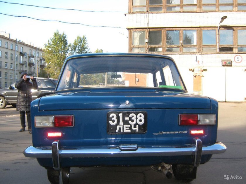 ВАЗ 2101 синий СССР