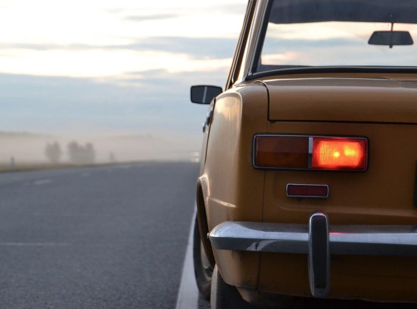 Жигули ВАЗ 2101 сзади