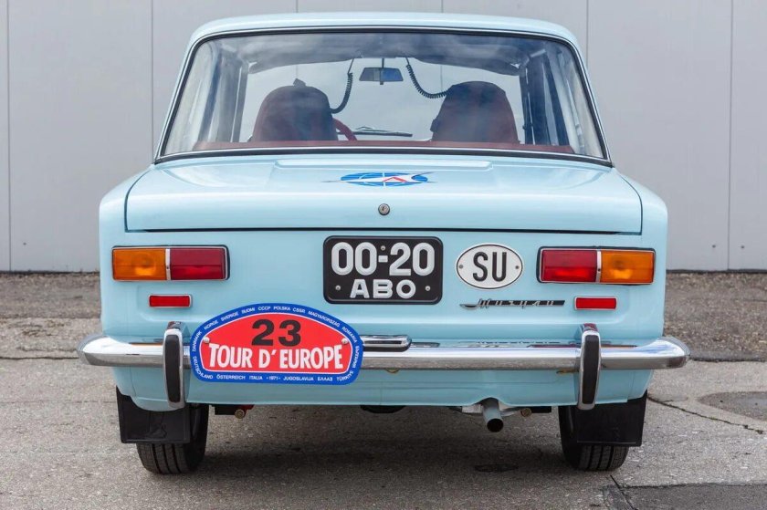 ВАЗ 2101 ралли тур Европы 1971