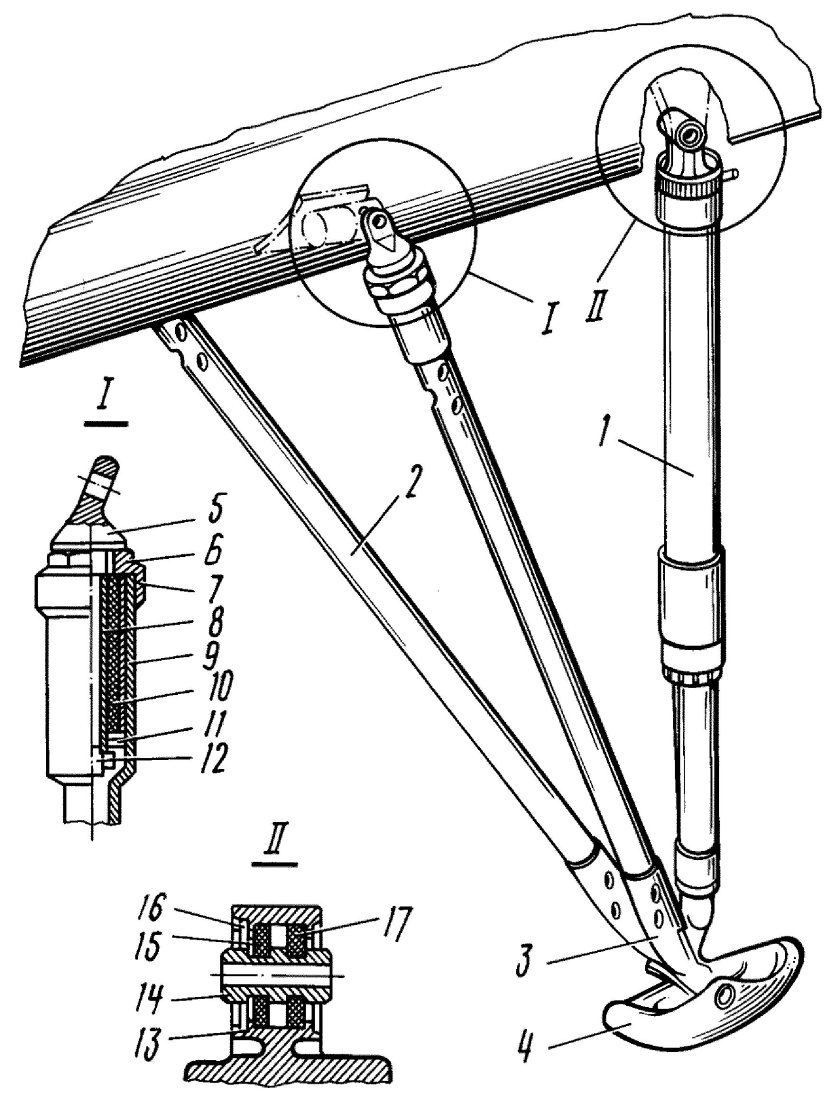 Стойка шасси ми-8