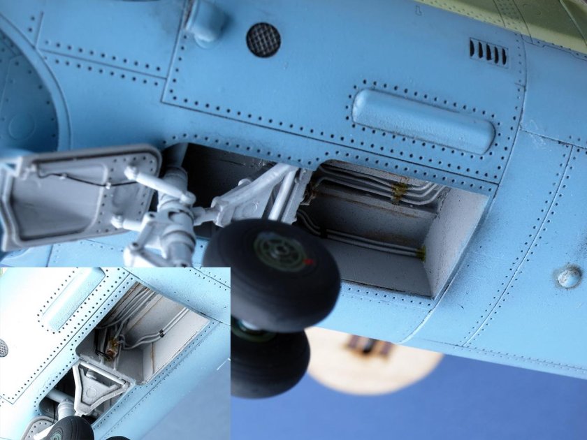 Ниши шасси ми-24