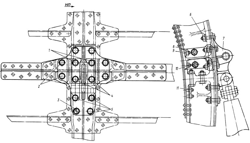 Балочный держатель бд2-у