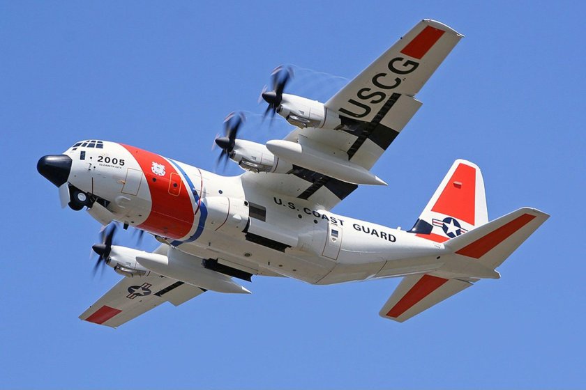 Coast Guard HC-130j super Hercules