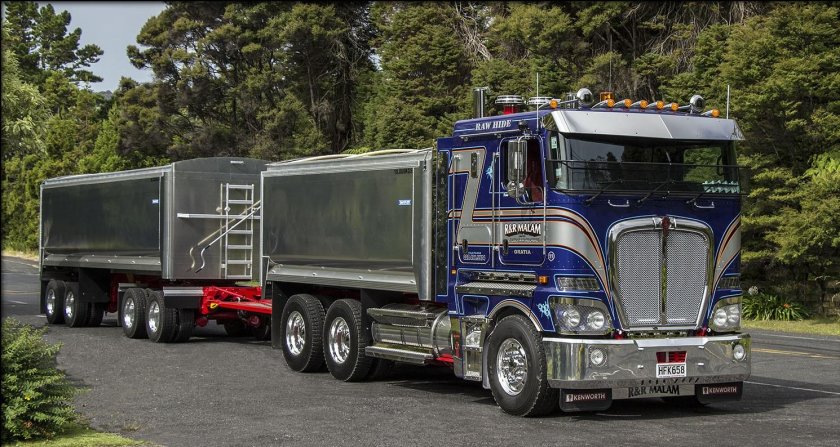 Kenworth k200 автопоезд