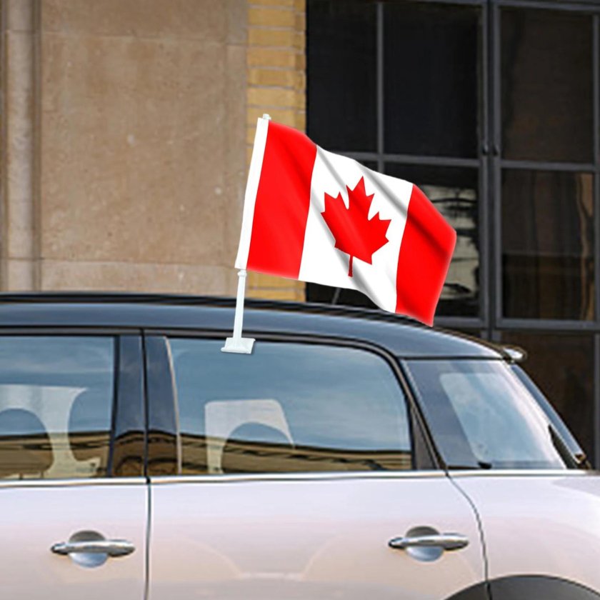 Как установить флаг на автомобиль