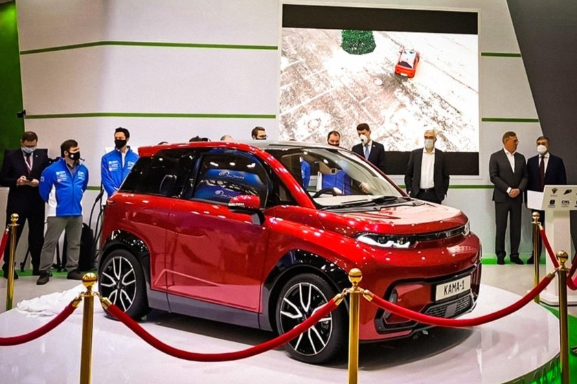 Кама 1 электромобиль